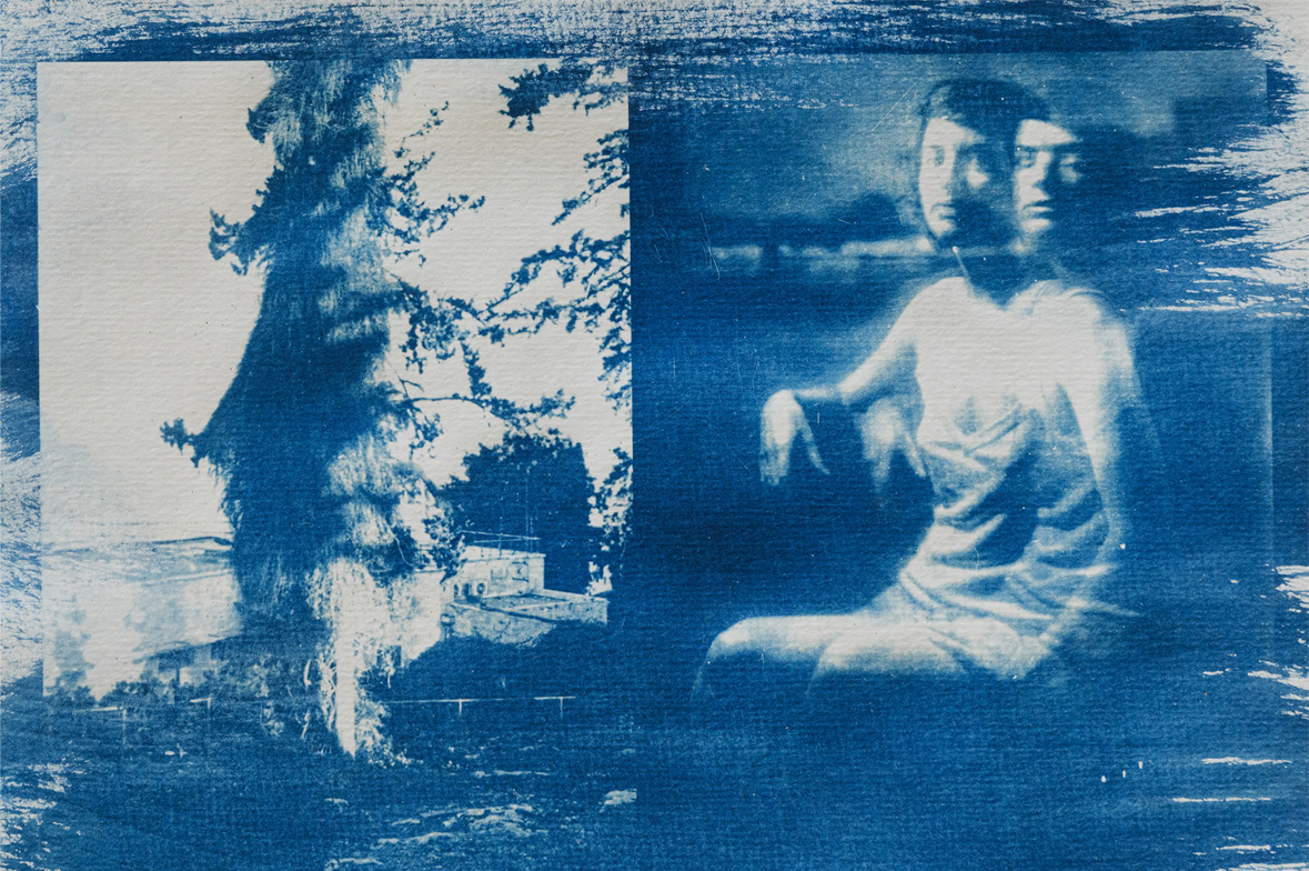 סדנת הדפס קולאז׳ ציאנוטייפ